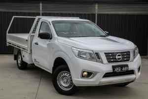 2016 Nissan Navara D23 S2 DX 4x2 White 6 Speed Manual Cab Chassis