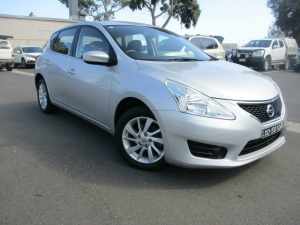 2014 Nissan Pulsar C12 ST Silver 1 Speed Constant Variable Hatchback