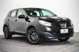 2013 Nissan Dualis J10W Series 4 MY13 ST Hatch X-tronic 2WD Black 6 Speed Constant Variable