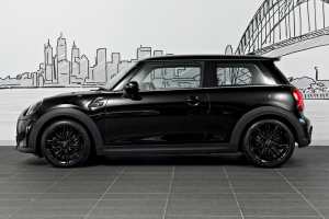 2021 Mini Hatch F56 LCI-2 Cooper S D-CT Classic Midnight Black 7 Speed Sports Automatic Dual Clutch Rushcutters Bay Inner Sydney Preview