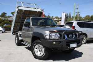2015 Nissan Patrol MY14 DX (4x4) Gold 5 Speed Manual Leaf Cab Chassis North Hobart Hobart City Preview