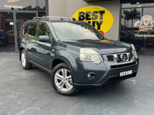 2012 Nissan X-Trail T31 Series V ST-L Blue 1 Speed Constant Variable Wagon