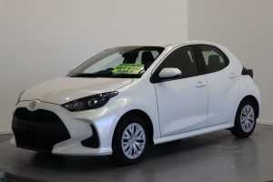 2021 Toyota Yaris Mxpa10R Ascent Sport White 1 Speed Constant Variable Hatchback