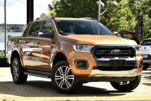 2021 Ford Ranger PX MkIII 2021.75MY Wildtrak Orange 10 Speed Sports Automatic Double Cab Pick Up