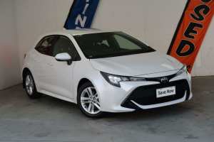 2020 Toyota Corolla Mzea12R Ascent Sport White 10 Speed Constant Variable Hatchback