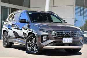 2022 Hyundai Tucson NX4.V1 MY22 Highlander AWD N Line Grey 8 Speed Sports Automatic Wagon
