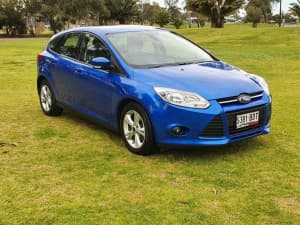 2015 Ford Focus LW MkII MY14 Trend PwrShift Blue 6 Speed Sports Automatic Dual Clutch Hatchback