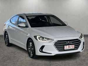 2017 Hyundai Elantra AD MY18 Active White 6 Speed Sports Automatic Sedan