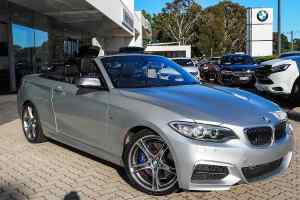 2016 BMW 2 Series F23 M235I Silver, Chrome 8 Speed Sports Automatic Convertible