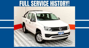 2018 Volkswagen Amarok 2H MY18 TDI400 - Core White 6 Speed Manual Dual Cab Chassis