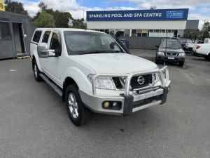 2012 Nissan Navara D40 MY12 ST-X (4x4) White 7 Speed Automatic Dual Cab Pick-up Werribee Wyndham Area Preview