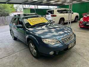 2009 Subaru Outback B5A MY10 2.5i Lineartronic AWD Premium Blue 6 Speed Constant Variable Wagon