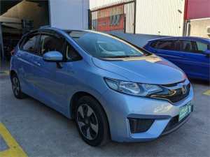 2016 Honda Fit Hybrid F Package Blue 7 Speed Automatic Hatchback