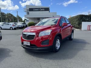 2016 Holden Trax TJ MY16 LS Red 6 Speed Automatic Wagon