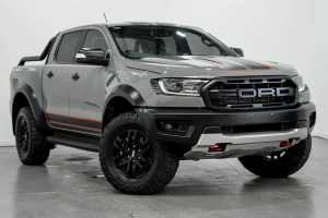 2021 Ford Ranger PX MkIII MY21.25 Raptor 2.0 (4x4) Grey 10 Speed Automatic Double Cab Pick Up