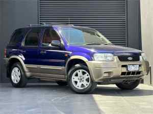 2004 Ford Escape ZB XLT Blue 4 Speed Automatic SUV