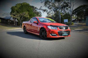 2016 Holden Ute VF II MY16 SV6 Ute Red 6 Speed Sports Automatic Utility Ashmore Gold Coast City Preview