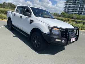2012 Ford Ranger PX XL White 6 Speed Manual Double Cab