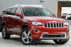 2015 Jeep Grand Cherokee WK MY15 Overland Red 8 Speed Sports Automatic Wagon
