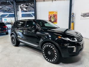 2016 Land Rover Range Rover Evoque L538 MY17 HSE Black 9 Speed Sports Automatic Wagon