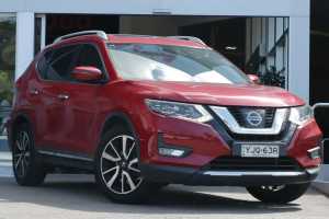2020 Nissan X-Trail T32 Series III MY20 Ti X-tronic 4WD Red 7 Speed Constant Variable Wagon Kirrawee Sutherland Area Preview