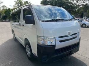 2017 Toyota HiAce KDH201 LWB White Automatic Van