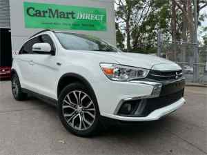 2017 Mitsubishi ASX XC MY17 LS (2WD) White Continuous Variable Wagon