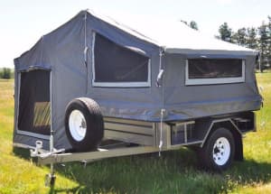 EZY TRAIL CAMPER TENT TRAILER BIG FAMILY TENT AND TRAILER $4900