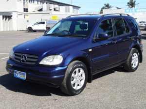 1999 Mercedes-Benz ML430 4x4 Blue 5 Speed Automatic Tipshift Wagon