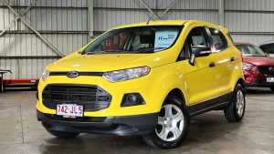 2015 Ford Ecosport BK Ambiente PwrShift Yellow 6 Speed Sports Automatic Dual Clutch Wagon
