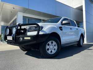 2017 Ford Ranger PX MkII XLS Double Cab Frozen White 6 Speed Sports Automatic Utility