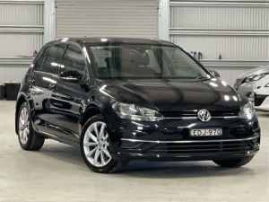 2019 Volkswagen Golf 7.5 MY19.5 110TSI DSG Comfortline Black 7 Speed Sports Automatic Dual Clutch