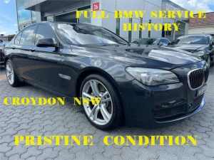 2010 BMW 7 Series F01 MY0909 750i Steptronic Grey 6 Speed Sports Automatic Sedan