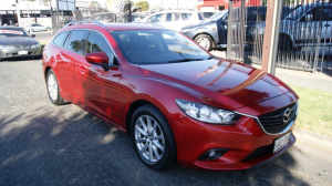 2014 Mazda 6 6C Sport Red 6 Speed Automatic Sedan Blair Athol Port Adelaide Area Preview