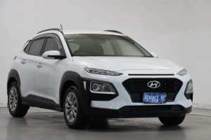 2019 Hyundai Kona OS.2 MY19 Go 2WD White 6 Speed Sports Automatic Wagon