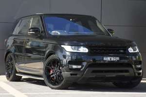 2016 Land Rover Range Rover Sport L494 17MY HSE Black 8 Speed Sports Automatic SUV