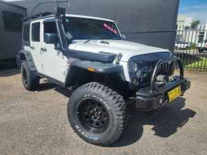 2014 Jeep Wrangler JK MY2014 Unlimited Sport White 6 Speed Manual Softtop
