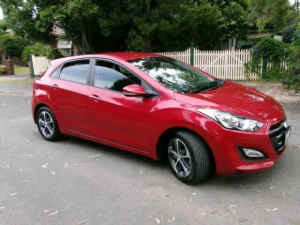 2015 Hyundai i30 GD4 Series II MY16 Active X Red 6 Speed Sports Automatic Hatchback Alphington Darebin Area Preview