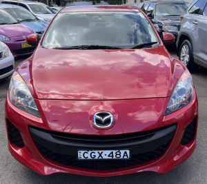 2012 Mazda 3 BL 11 Upgrade Neo Red 5 Speed Automatic Sedan