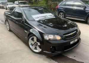 2009 Holden Commodore VE MY09.5 SS Black 6 Speed Manual Utility Burwood Whitehorse Area Preview