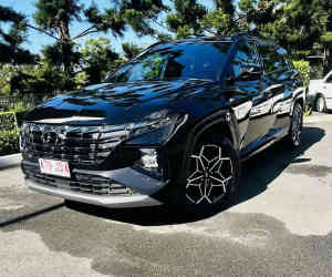 2022 Hyundai Tucson NX4.V1 MY22 Highlander 2WD N Line Black Metallic 6 Speed Automatic Wagon North Lakes Pine Rivers Area Preview