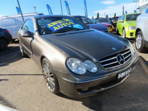 2007 Mercedes-Benz CLK-Class C209 MY07 CLK350 Avantgarde Metallic Bronze 7 Speed Sports Automatic