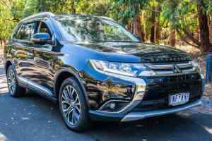 2018 Mitsubishi Outlander ZL MY18.5 Exceed AWD Black 6 Speed Sports Automatic Wagon