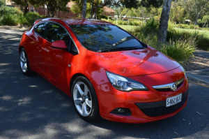 2015 Holden Astra PJ MY15.5 GTC Sport Red 6 Speed Automatic Hatchback