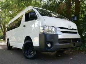 2015 Toyota HiAce TRH226R MY15 UPGRADE 2015 4WD SLWB Super Long Wheel Base 4WD White Automatic West Ryde Ryde Area Preview