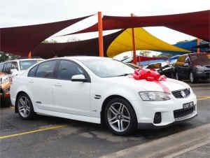 2012 Holden Commodore VE II MY12 SS White 6 Speed Sports Automatic Sedan