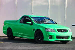 2011 Holden Ute VE II SV6 Green 6 Speed Sports Automatic Utility