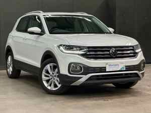 2022 Volkswagen T-Cross C11 MY22.5 85TSI DSG FWD Style White 7 Speed Sports Automatic Dual Clutch