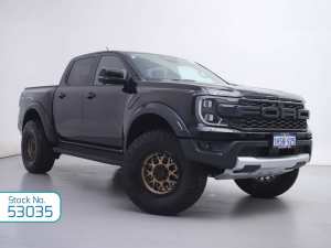 2022 Ford Ranger PY MY22 Raptor 3.0 (4x4) Black 10 Speed Automatic Double Cab Pick Up