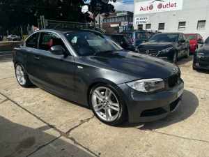 2013 BMW 1 Series E82 LCI MY1112 135i D-CT M Sport Grey 7 Speed Sports Automatic Dual Clutch Coupe